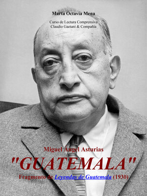cover image of Guatemala (Lectura Comprensiva) Miguel Àngel Asturias